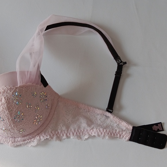 VICTORIA SECRET DREAM ANGELS LINED DEMI BRA 32D - Picture 15 of 15